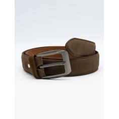 Brown Cow Leather Belt for Men