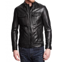 Men Designer Leather Jackets: Fusion