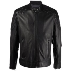Men Designer Leather Jacket Dsquared2