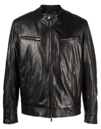 Men Designer Leather Jackets: dondup