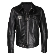 Men Classic Designer Leather Jacket