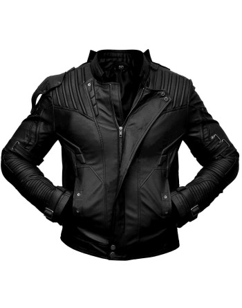 Men Designer Leather Jacket: Star Lord