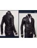 Men faux Leather jacket T5