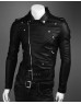 Men Faux Leather Jacket MB