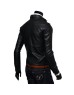 Men faux Leather jacket T4
