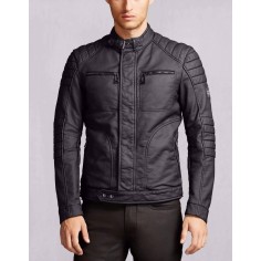 Men Designer Leather Jackets: Commando
